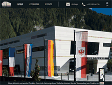 Tablet Screenshot of europahaus.at